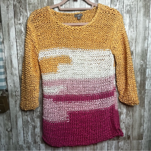 J. Jill Sweaters - J. Jill Multicolor Knit Women's Sweater